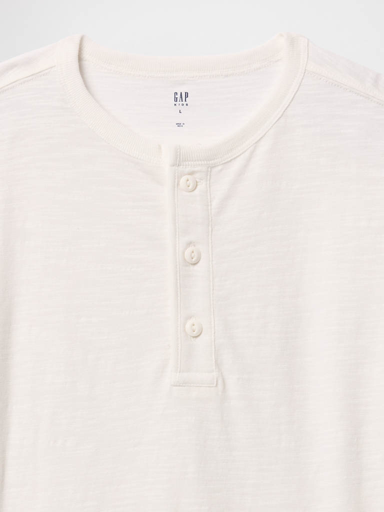 Kids Relaxed Henley T-Shirt