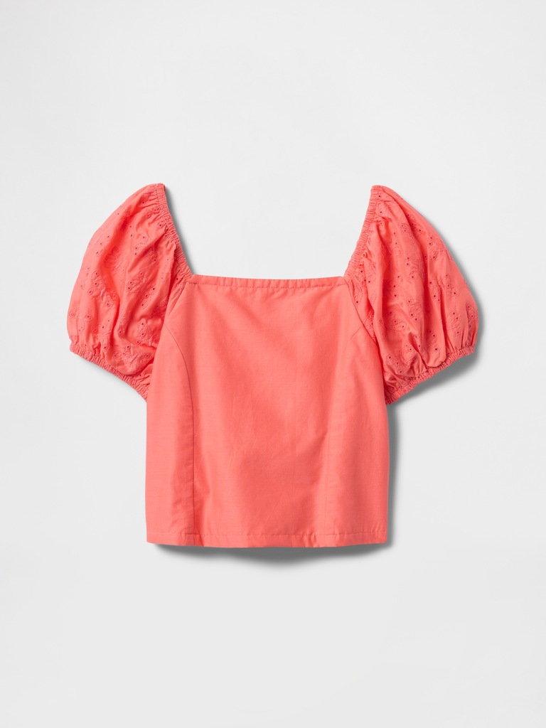 Kids Puff Sleeve Top