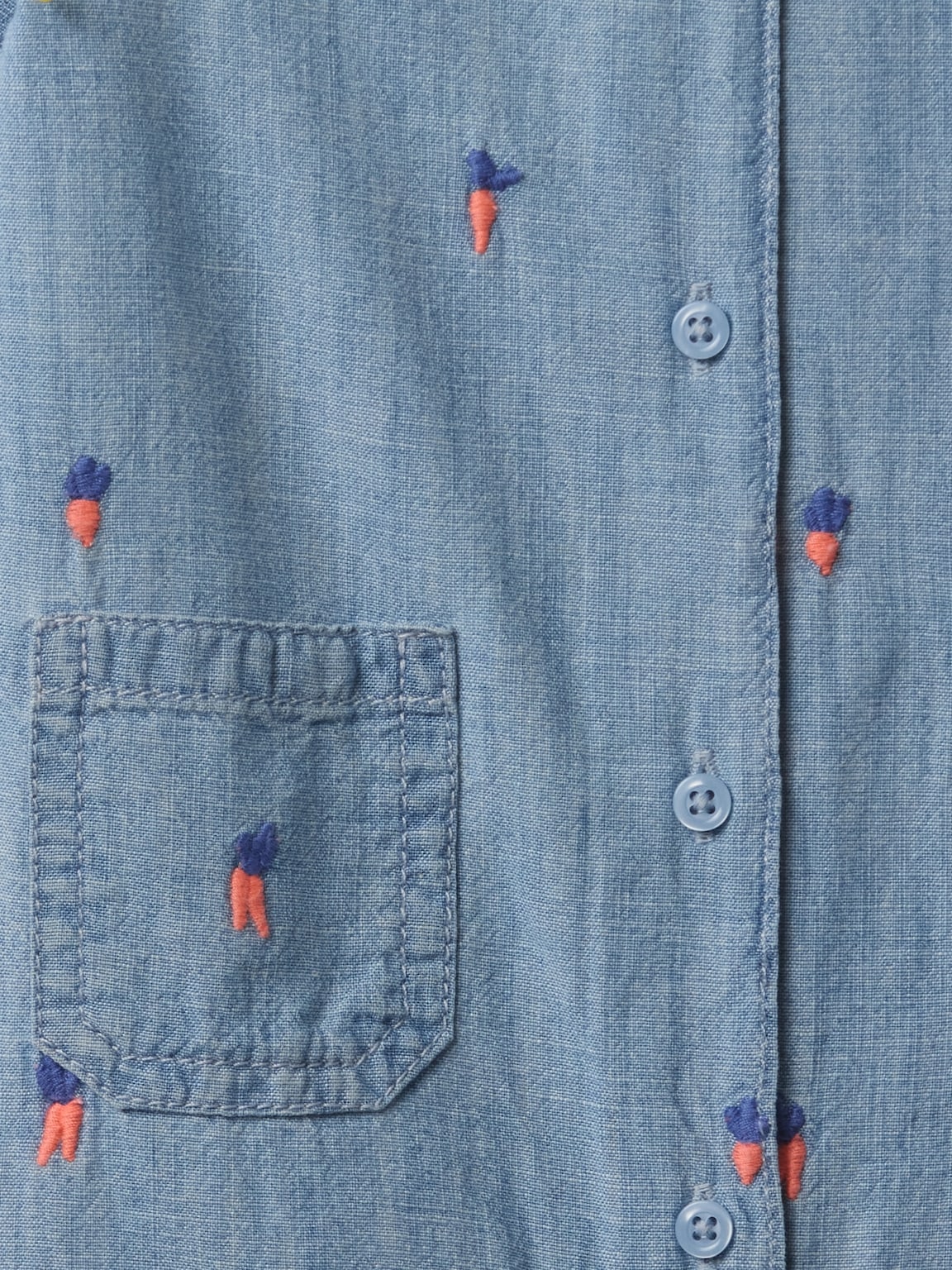 Baby Peter Rabbit™ Chambray Shorty One-Piece