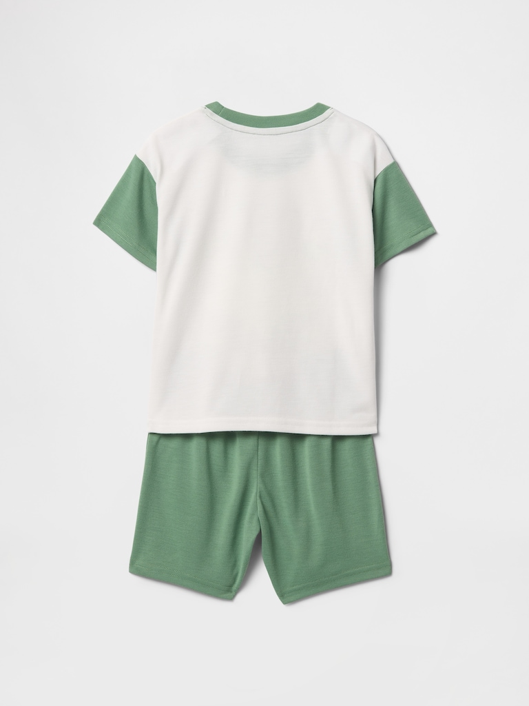 Baby & Toddler Pixar Recycled PJ Short Set
