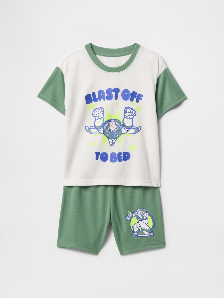 Baby & Toddler Pixar Recycled PJ Short Set