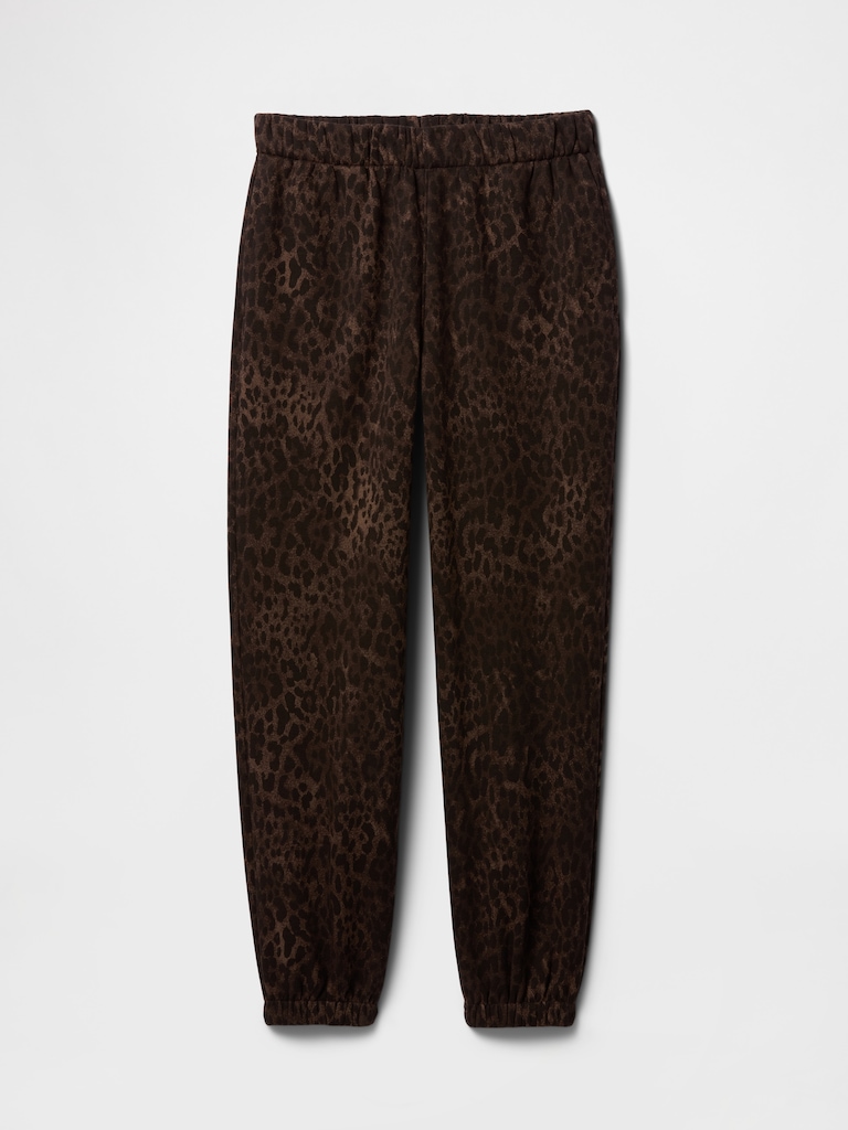 Print Pull-On Joggers