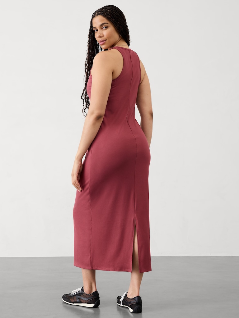 Signature Rib Maxi Dress