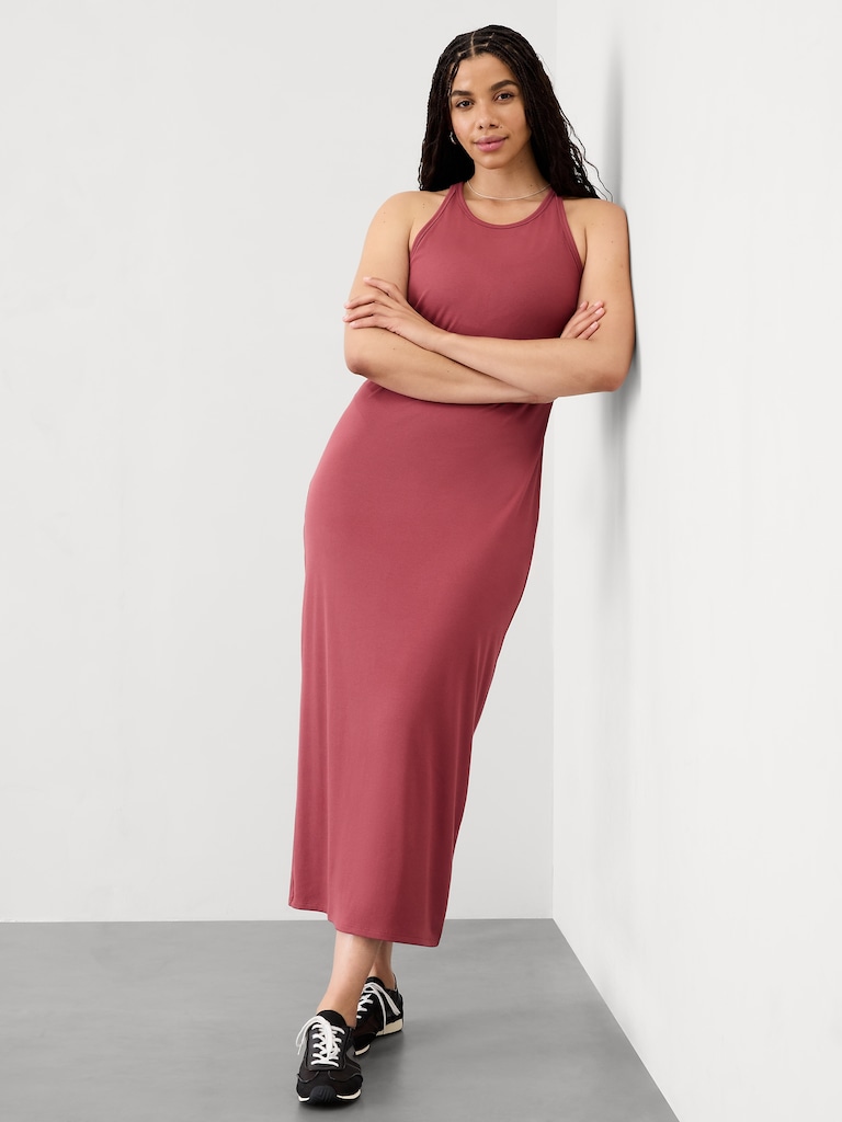 Signature Rib Maxi Dress