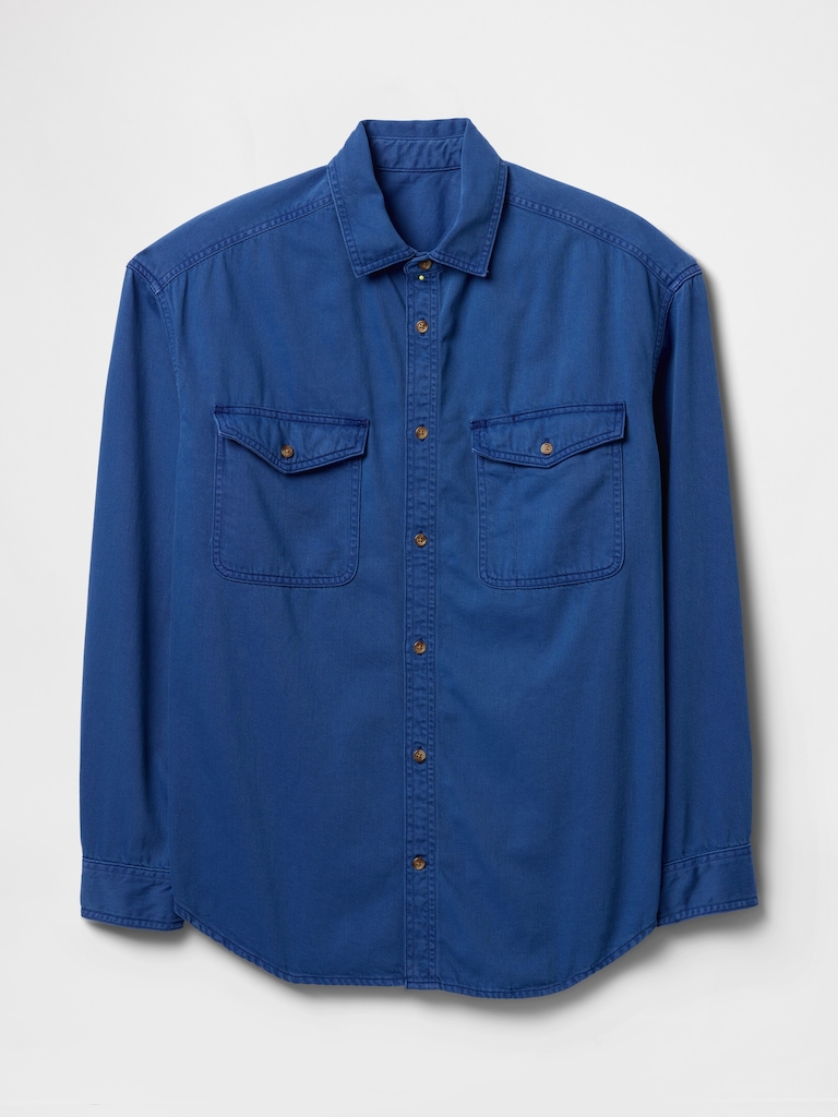 UltraSoft Denim Big Shirt