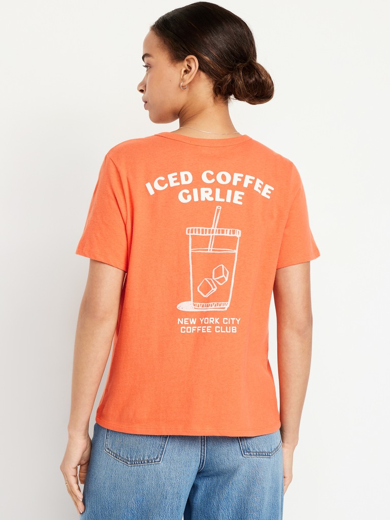 EveryWear Crew-Neck Graphic T-Shirt