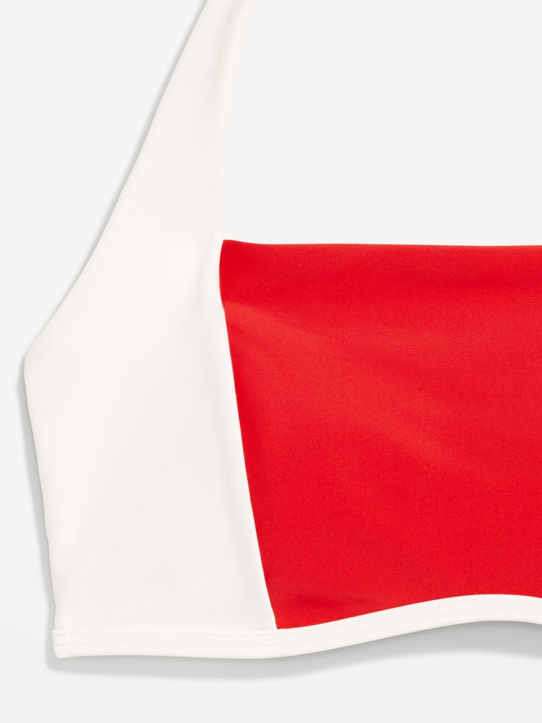 Matte Halter Swim Top