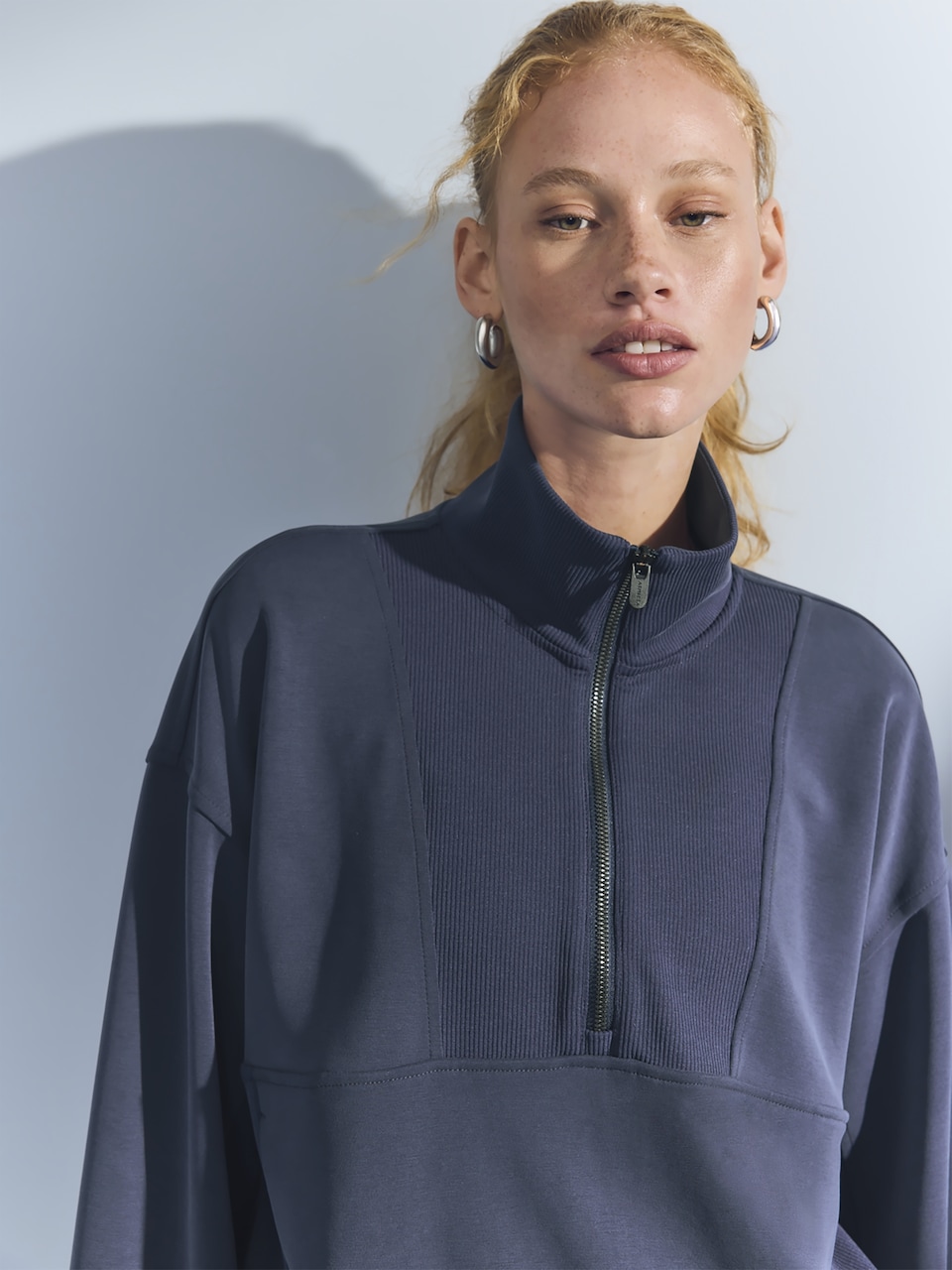 Seasoft Rib 1/4 Zip Popover