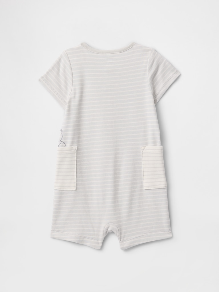 Baby Supima® Pocket Shorty One-Piece