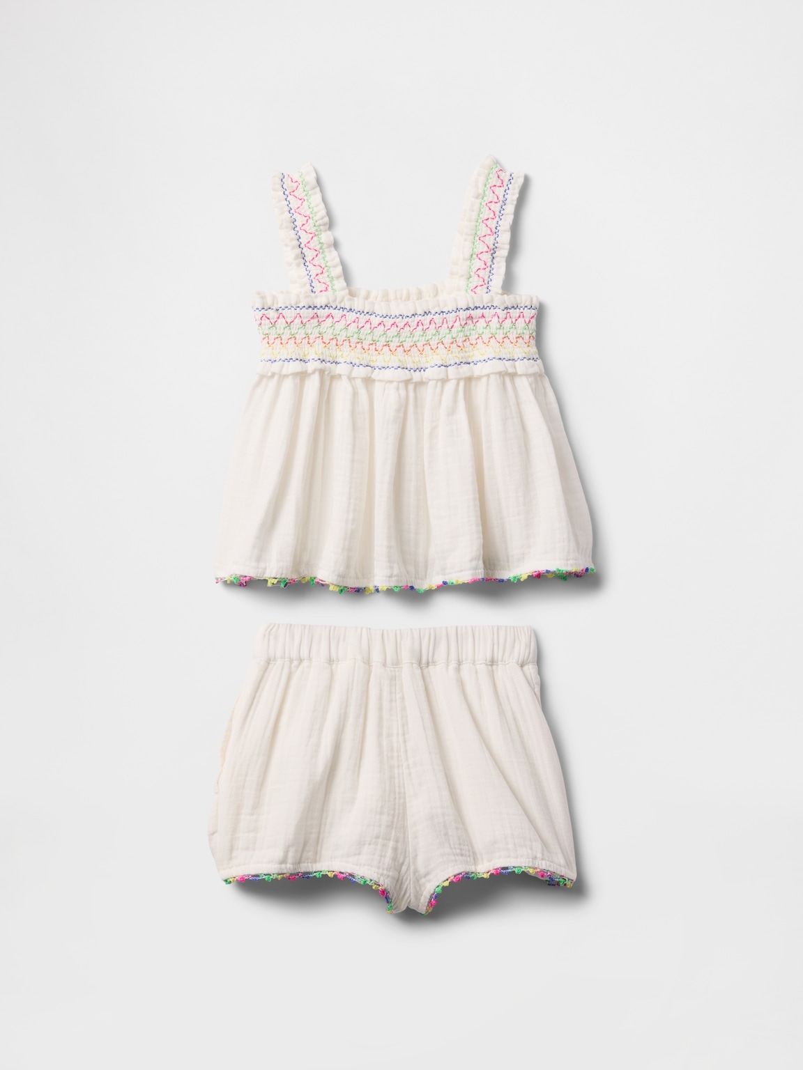 Baby & Toddler Crinkle Gauze Outfit Set