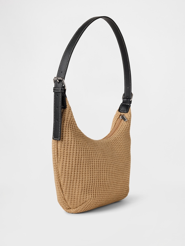 Straw Shoulder Bag