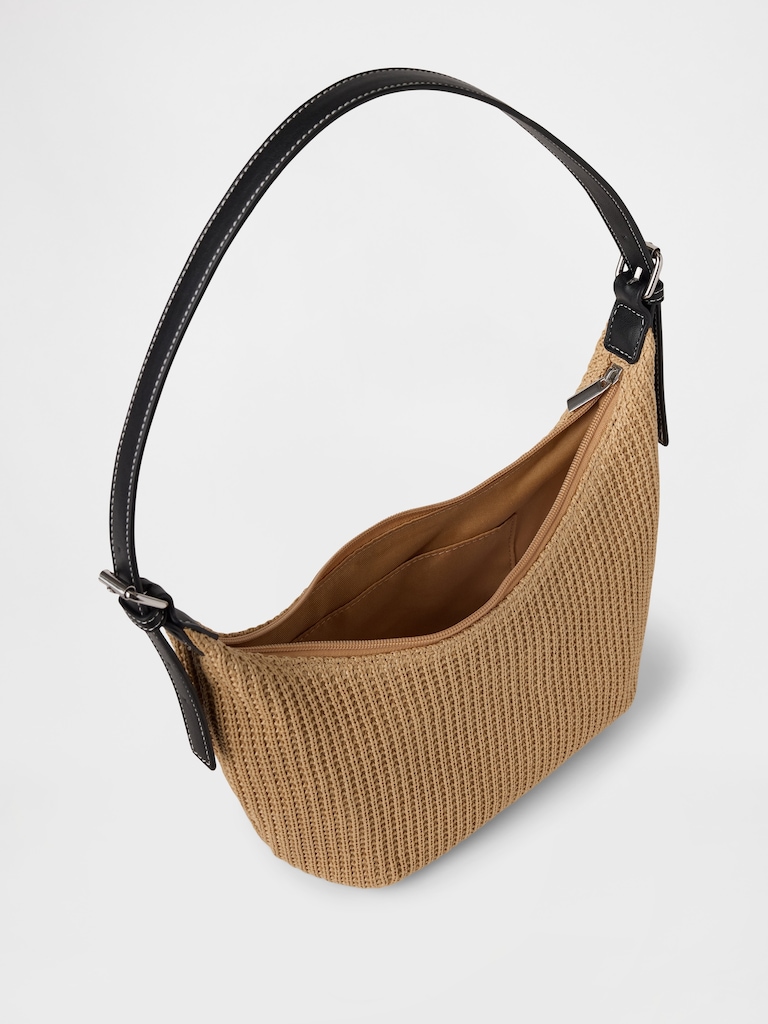 Straw Shoulder Bag
