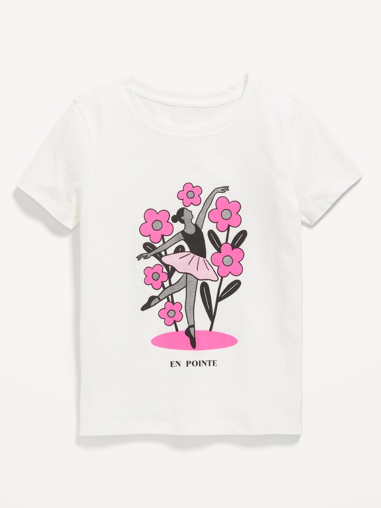 Short-Sleeve Graphic T-Shirt for Girls