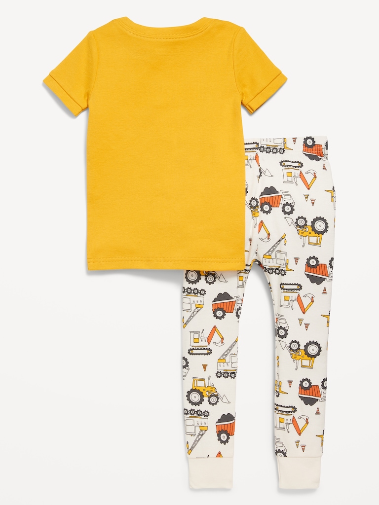 Unisex "I Dig Sleep" Pajama Set for Toddler & Baby