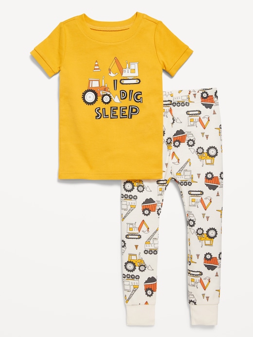 Unisex Unisex "I Dig Sleep" Pajama Set for Toddler & Baby on clearance at Old Navy — 41% off