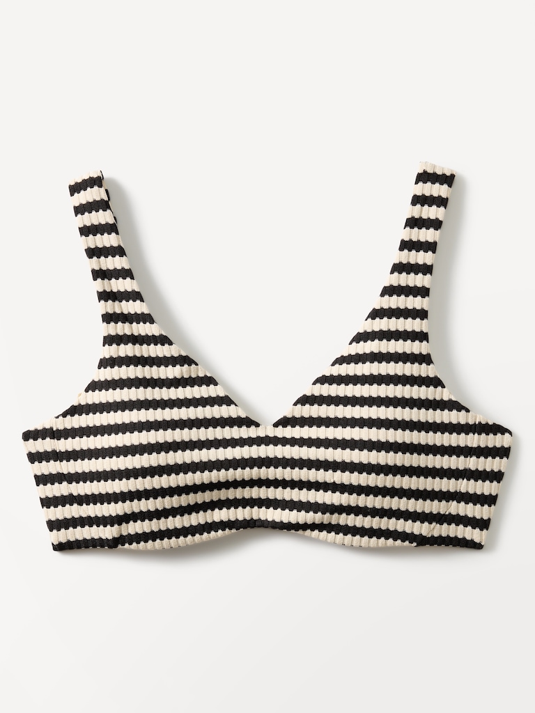 Paradise Yarn Dye Bra Cup Bikini Top