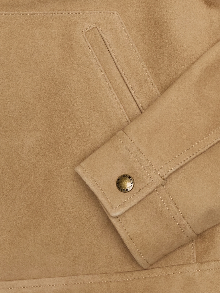 Suede Trucker Jacket