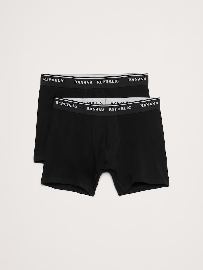 Stretch Supima® Cotton Boxer Brief 2-Pack