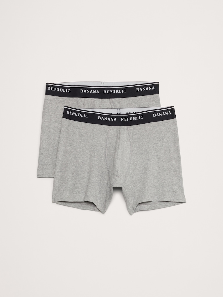 Stretch Supima® Cotton Boxer Brief 2-Pack