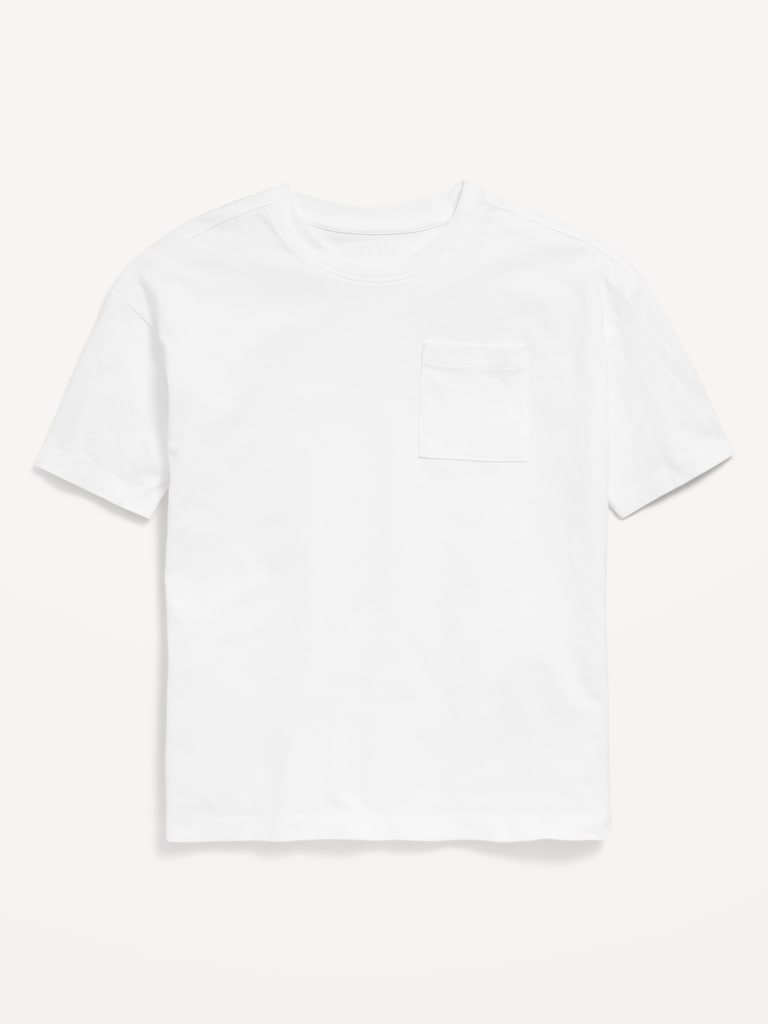 Oversized Short-Sleeve Pocket T-Shirt for Boys