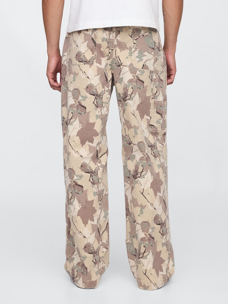 Twill Camo Utility Khakis