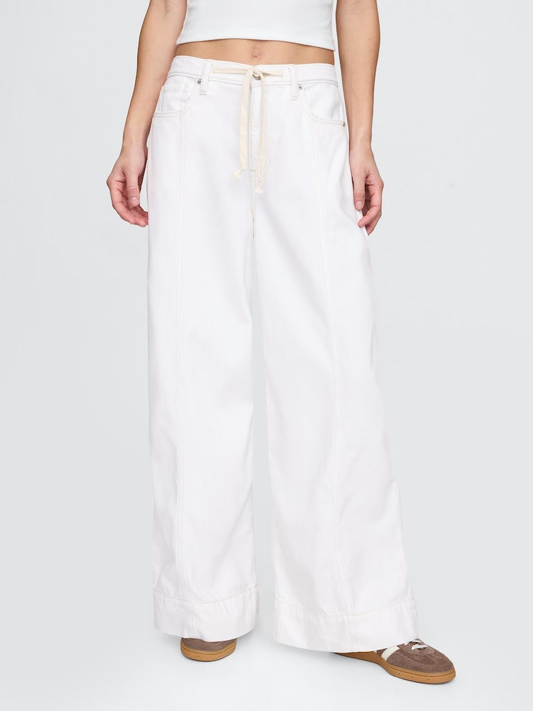 Mid Rise UltraSoft Baggy Jeans