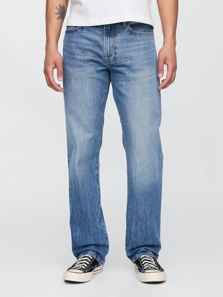 Relaxed Straight Jeans