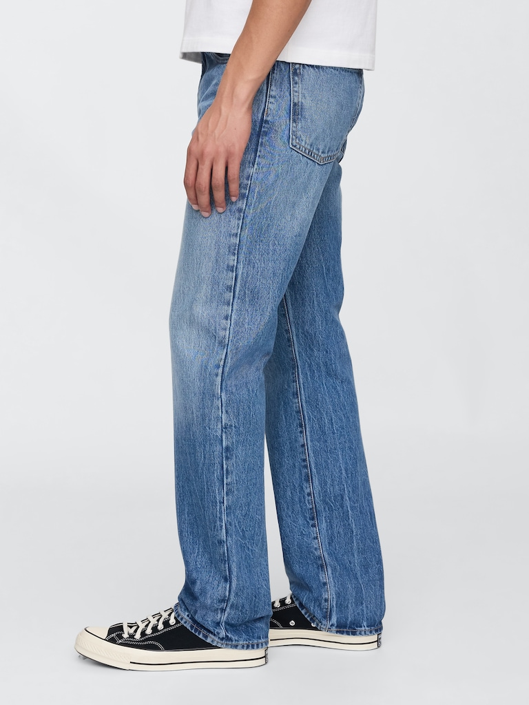 Relaxed Straight Jeans