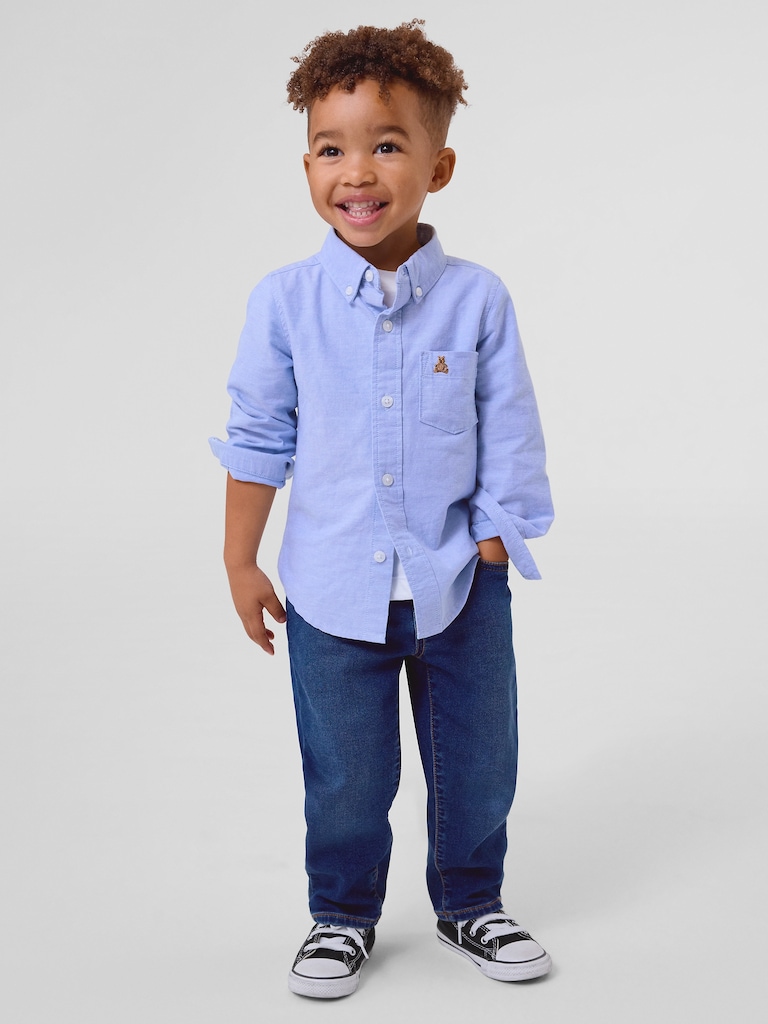 Toddler Oxford Convertible Shirt