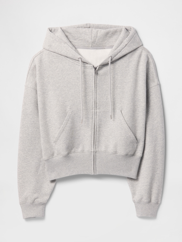 VintageSoft Full-Zip Wedge Hoodie