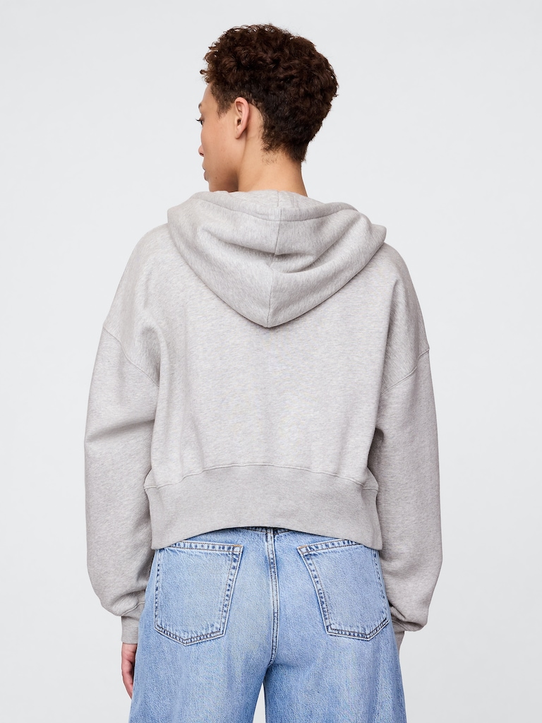 VintageSoft Full-Zip Wedge Hoodie