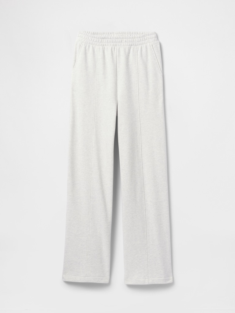 Heavyweight French Terry Seamed Straight Sweatpants