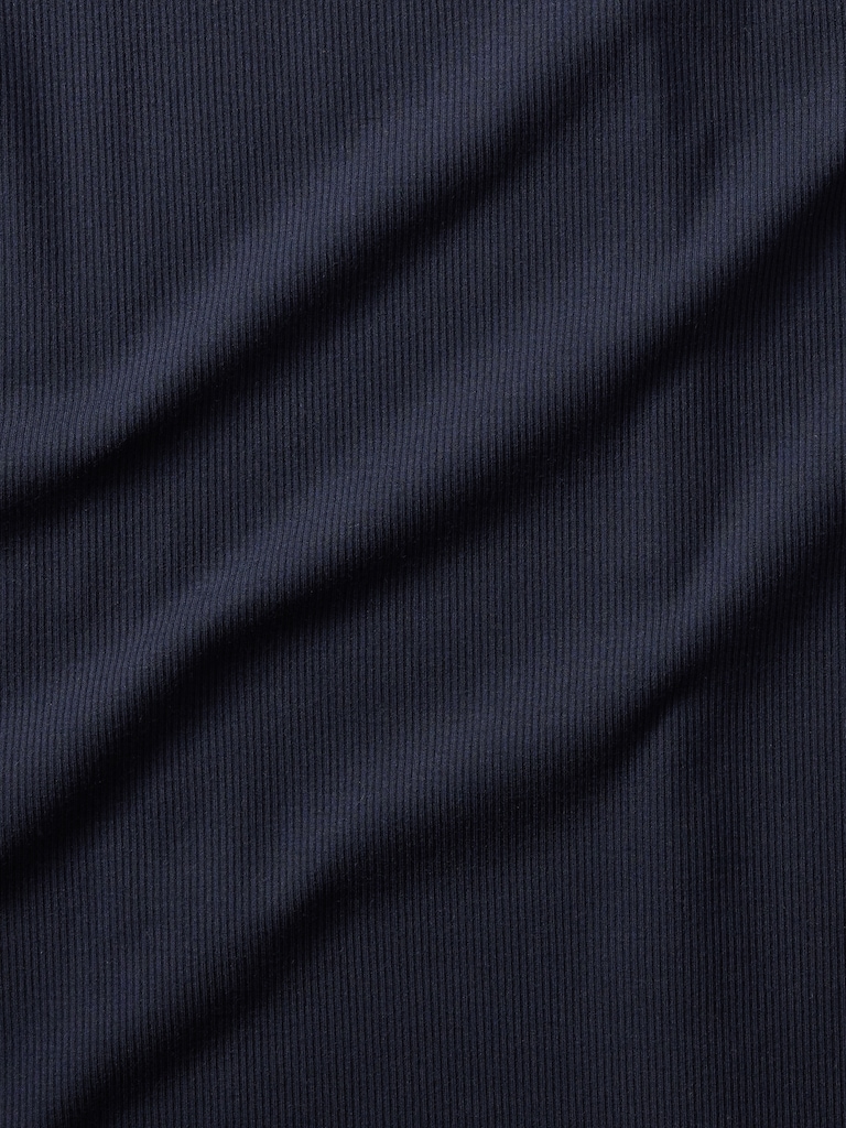 Signature Rib Mock Neck Dress