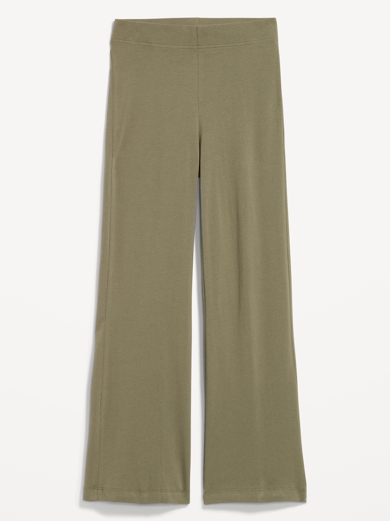 High-Waisted Fashion Flare Leggings