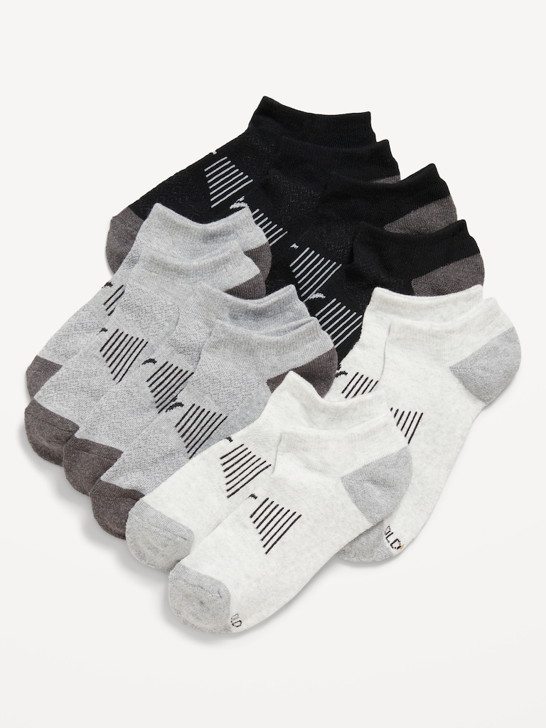 Ankle Go-Dry Performance Socks 6-Pack for Boys