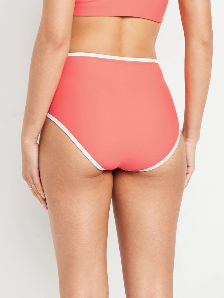 High-Waisted Matte Surf Bottoms