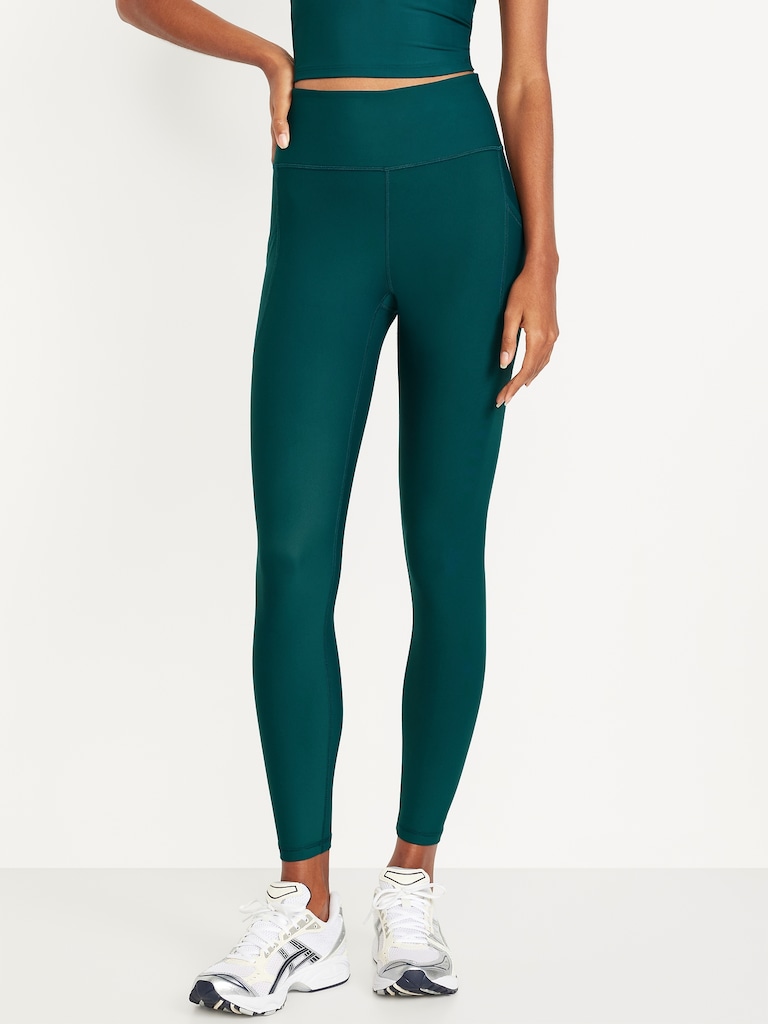 High-Waisted PowerSoft 7/8 Pocket Leggings