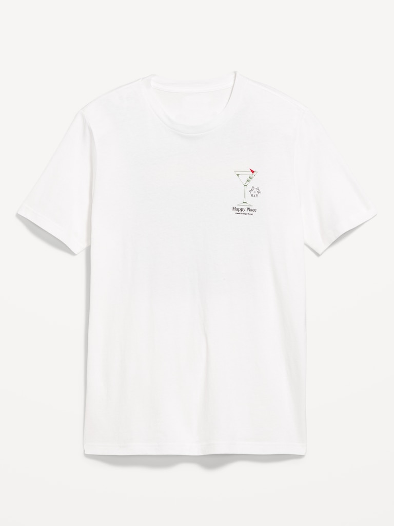 Crew-Neck Graphic T-Shirt