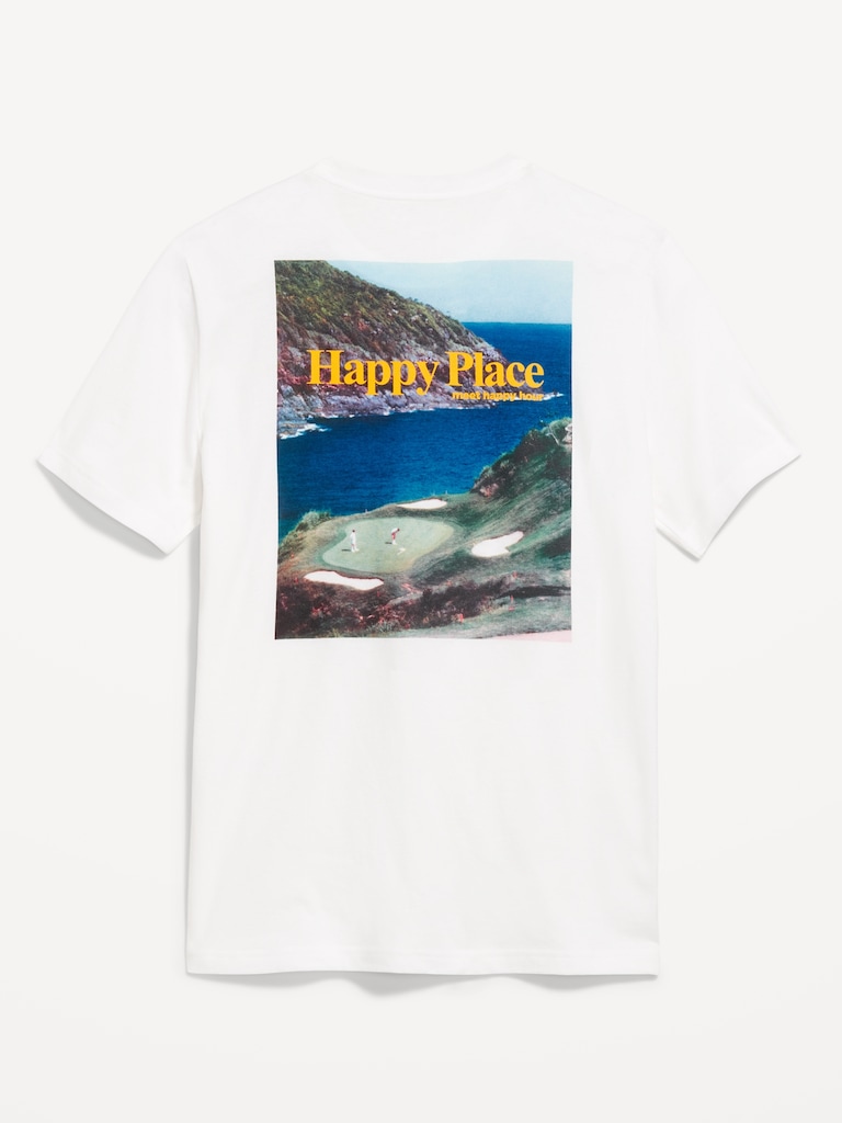 Crew-Neck Graphic T-Shirt