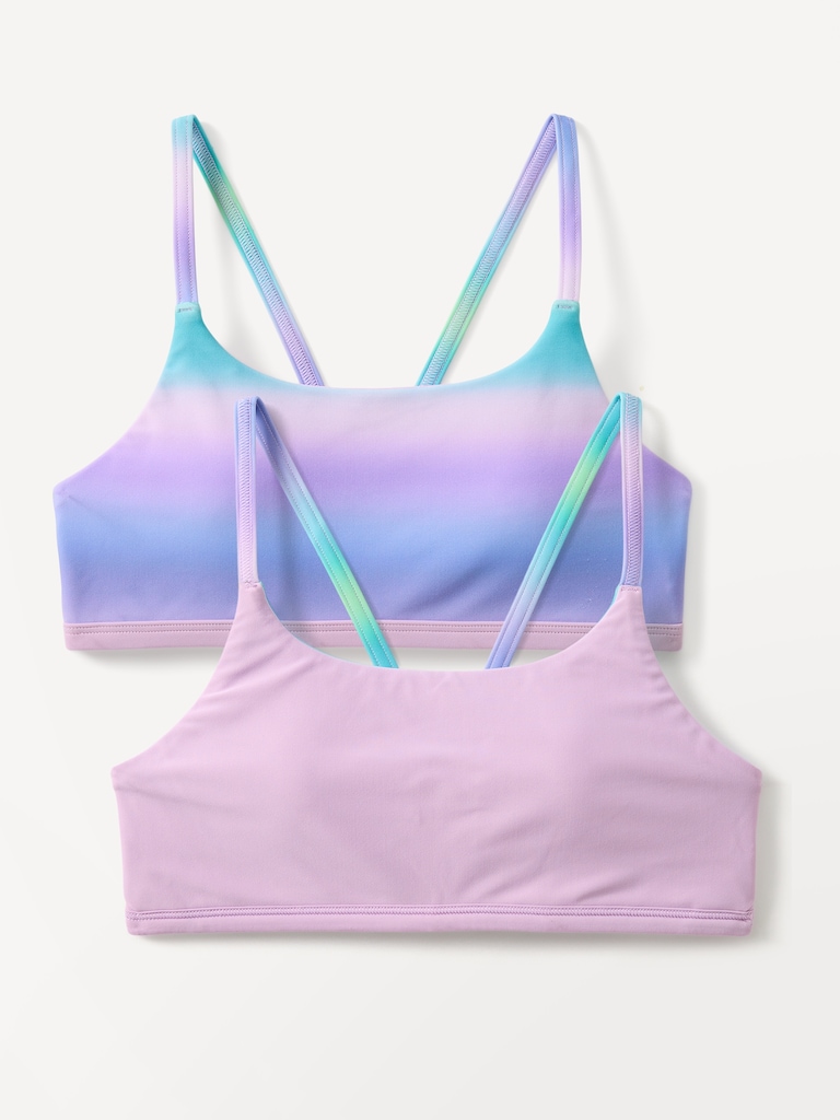 Athleta Girl Reversible Scoop Bikini Top