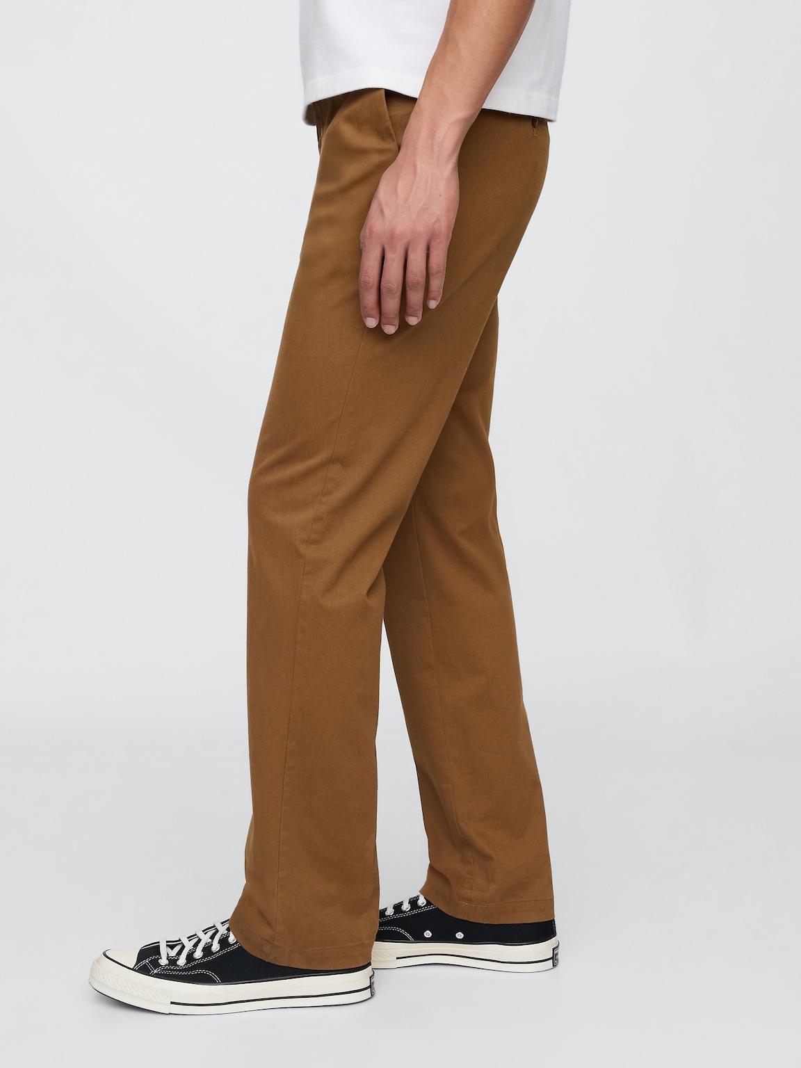 Modern Straight Khakis