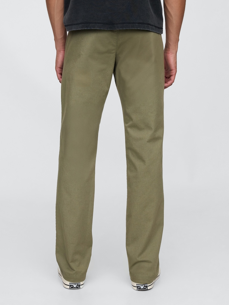 Modern Straight Khakis