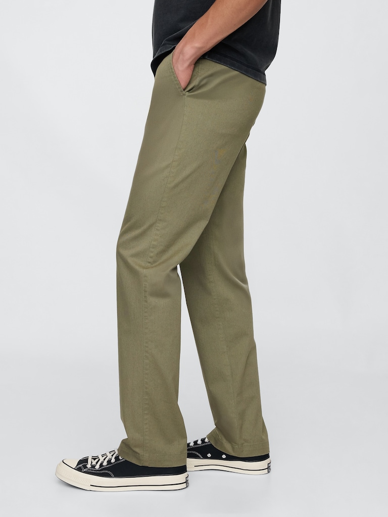 Modern Straight Khakis