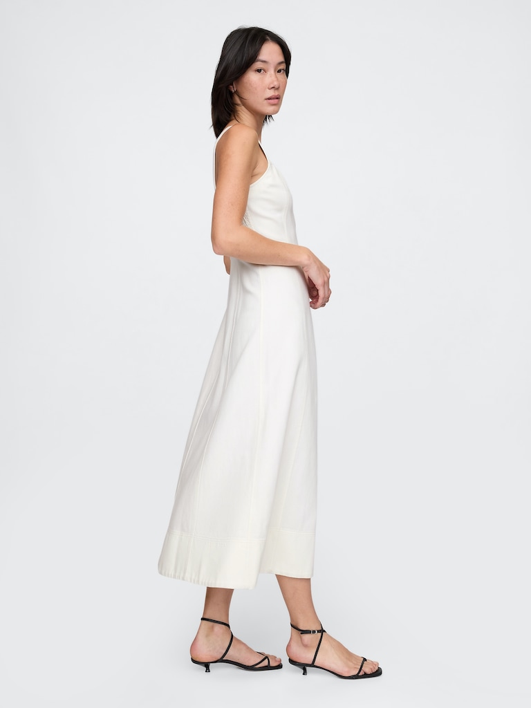 UltraSoft Denim Maxi Dress