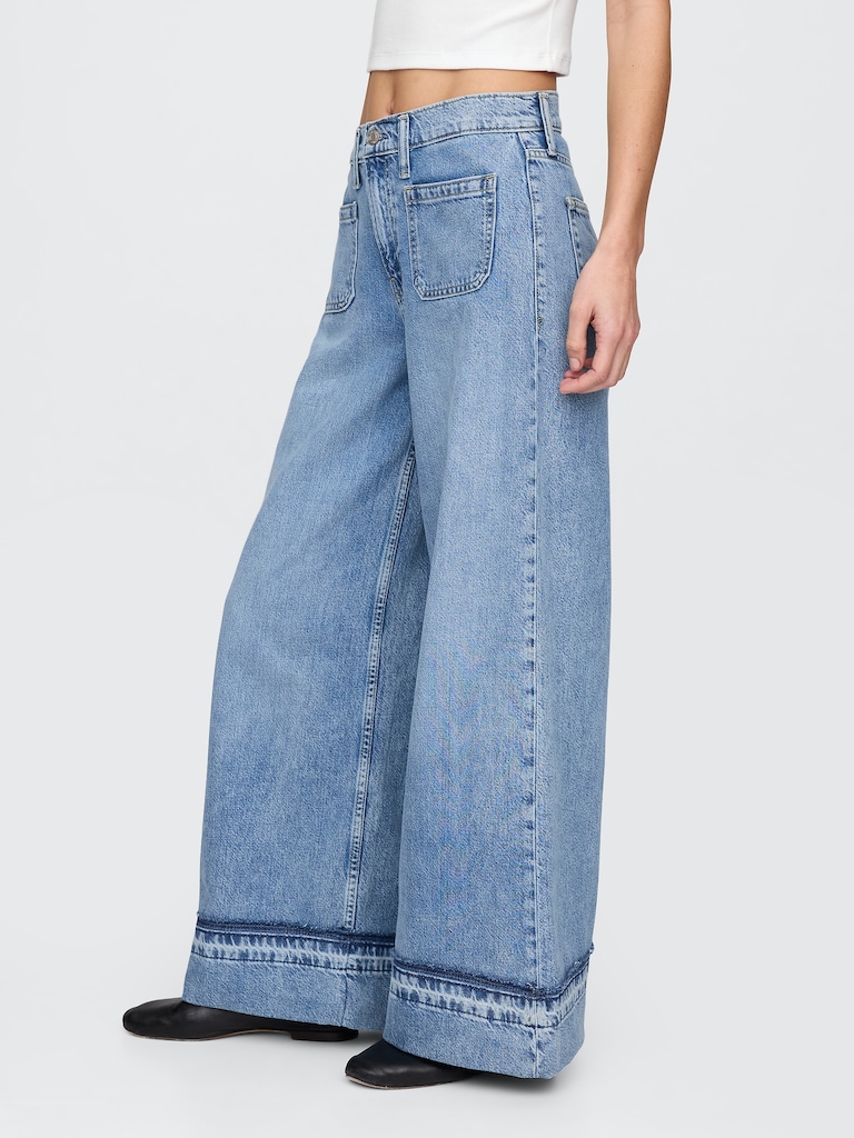 Mid Rise UltraSoft Baggy Jeans