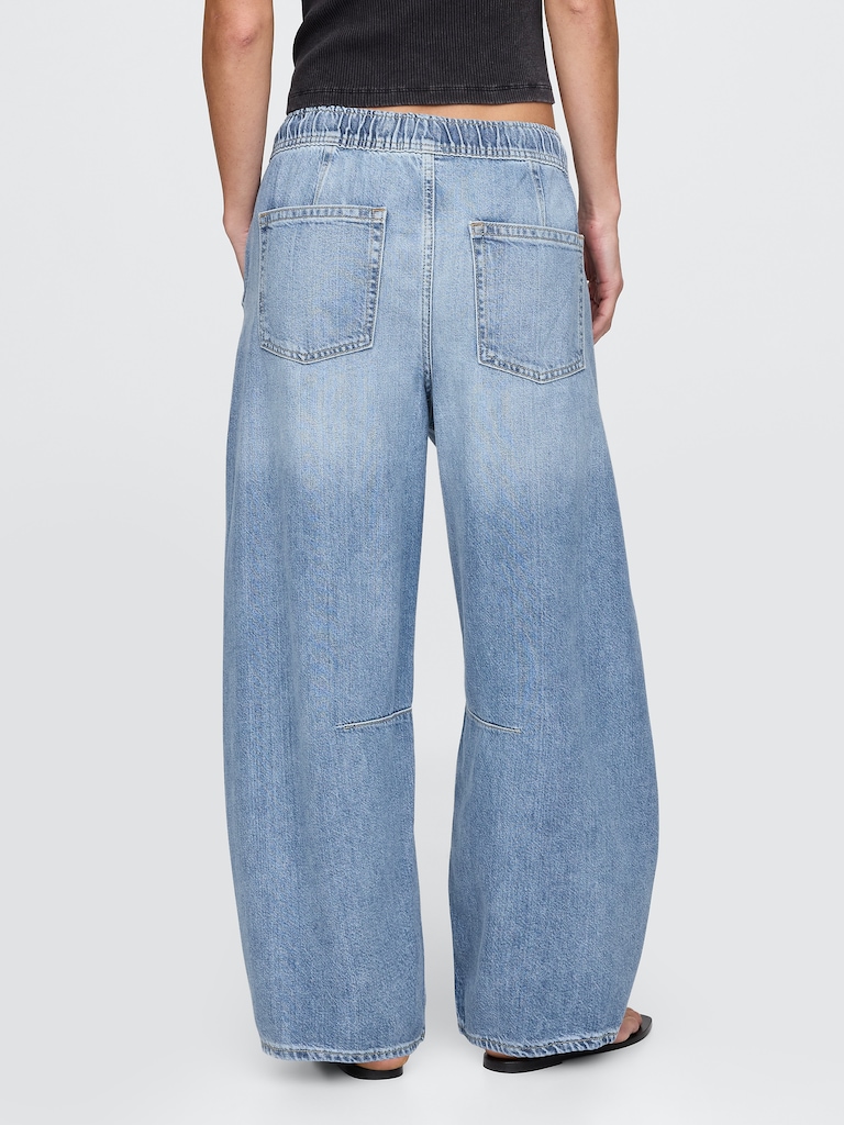 Mid Rise UltraSoft Easy Horseshoe Jeans