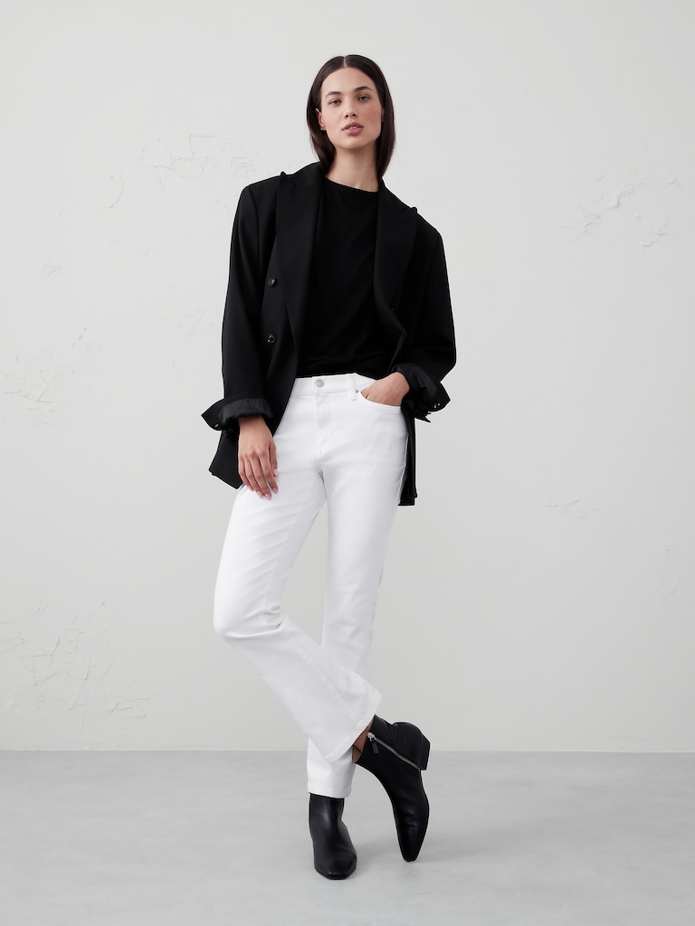 Kick Flare Mid-Rise Jean