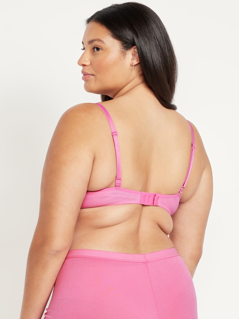 Mesh Balconette Bra