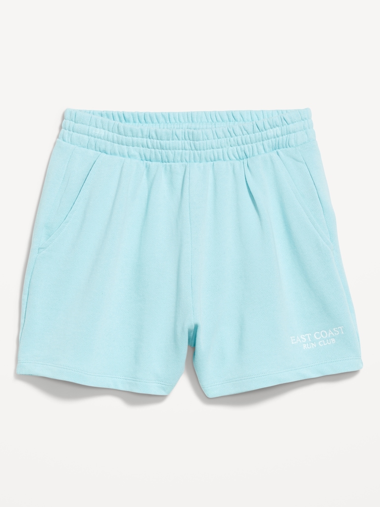 Extra High-Waisted SoComfy Sweat Shorts -- 3-inch inseam