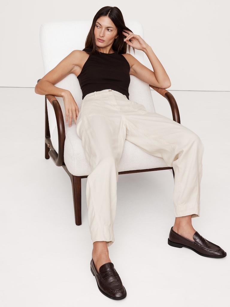 Super-Soft Soma High-Rise Barrel Pant